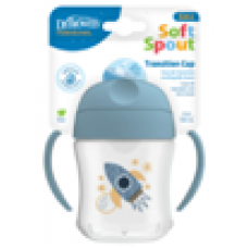 軟吸咀雙柄學習杯 6oz - 火箭