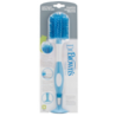 兩用奶樽刷 (耐熱軟膠) - 藍色