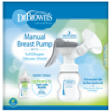 SoftShape™ 手動母乳泵 連排氣奶樽 5oz