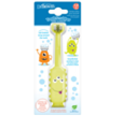 小童 270 潔淨軟毛牙刷 - 小魔怪 綠色