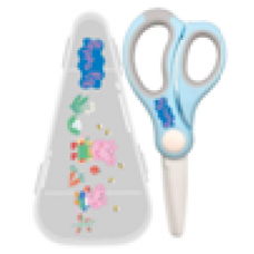 PEPPA PIG 陶瓷輔食剪刀 (連收納盒) - 藍色