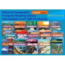 National Geographic Footprint Reading Library - Itermediate Level 1600 Headwords (Box Set - 15 books)