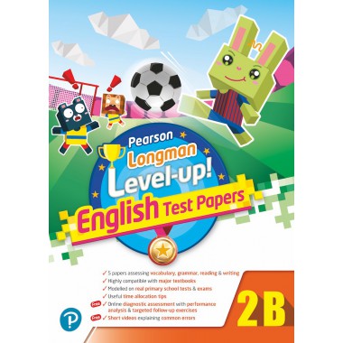 PEARSON LONGMAN LEVEL UP! ENGLISH TEST PAPERS 2B