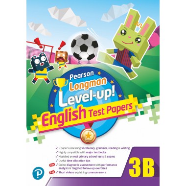 PEARSON LONGMAN LEVEL UP! ENGLISH TEST PAPERS 3B