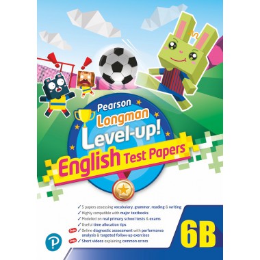 PEARSON LONGMAN LEVEL UP! ENGLISH TEST PAPERS 6B