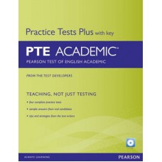 Pearson Test Plus With Key PTE Academic : Pearson Test of English Academic