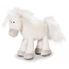 Horse white 25cm standing