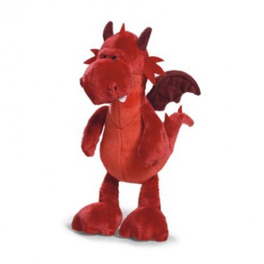 Dragon red 15cm dangling