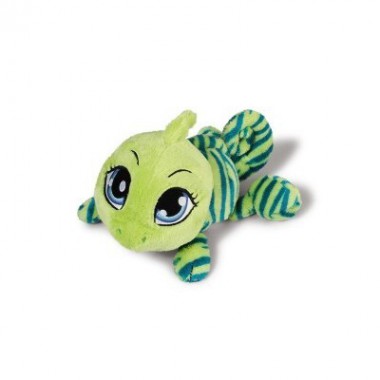 Chameleon light green 15cm lying