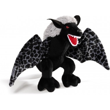 Creature black w. teeth 22cm standing