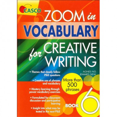 Zoom In Vocabulary for Creative Writing 6