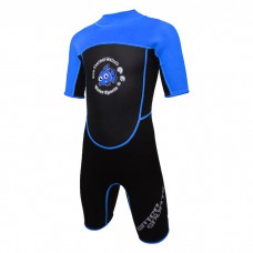 Water Sports - 3.0mm 兒童高彈性保暖衣 (藍)