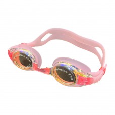 中童 3D 墊圈鍍膜泳鏡 - 粉紅
