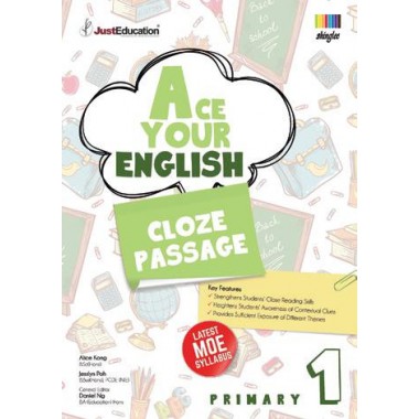 Ace Your English Cloze Passage - 1  Book