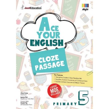 Ace Your English Cloze Passage- 5  Book