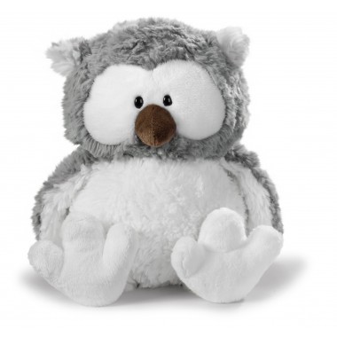 Snowy owl 35cm dangling (w. joint, turnable head)