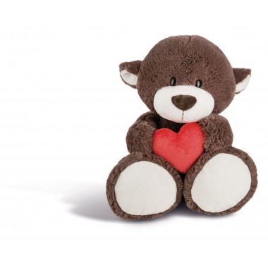 Love bear brother with heart 50cm dangling