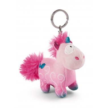 Keyholder unicorn Midnight Floral 10cm GREEN