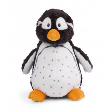 Soft toy penguin Stas 30cm sitting GREEN