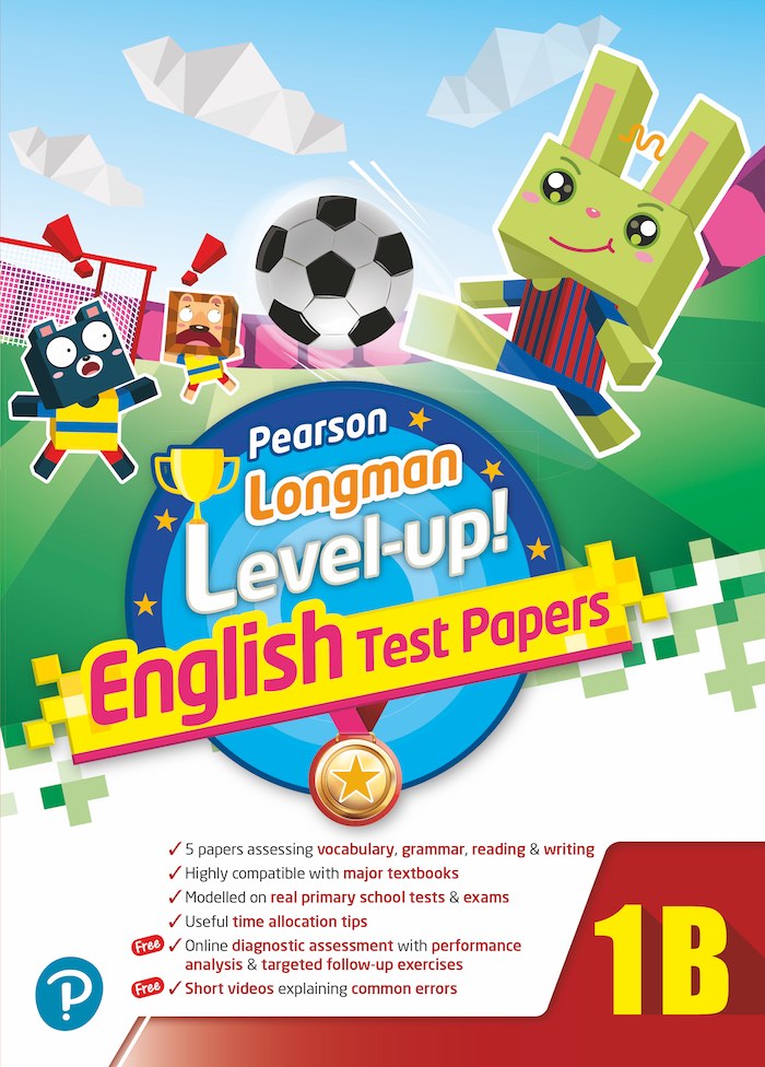 PEARSON LONGMAN LEVEL UP! ENGLISH TEST PAPERS 1B