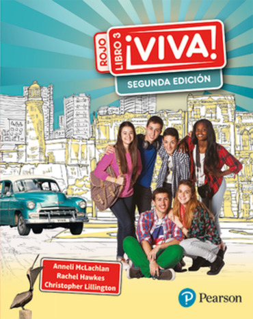 ¡Viva! 3 Segunda Edición rojo Pupil Book