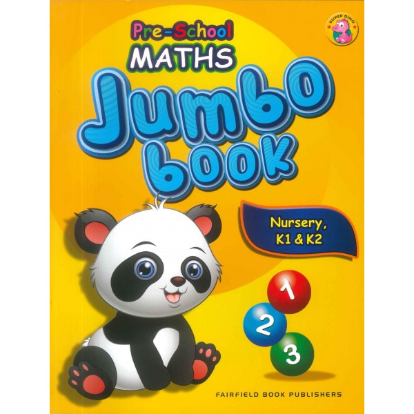 Pre-School Maths Jumbo Book N,K1 & K2
